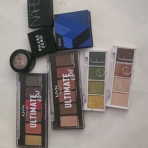 Eyeshadow bundle NYX Nars Elf LA girl Phase Zero Tetris